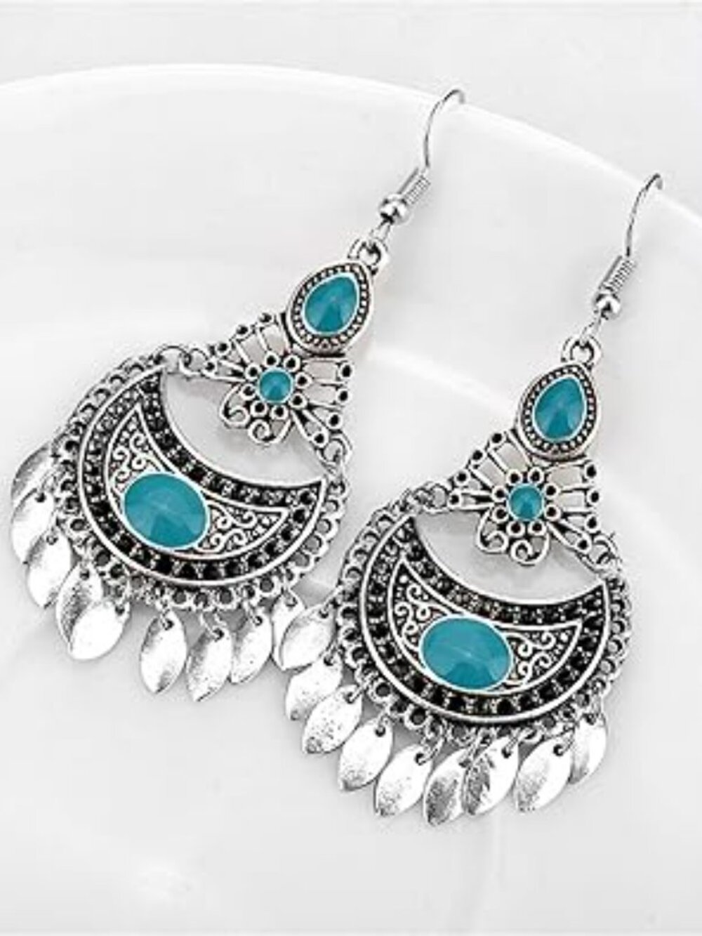 NEW Boho Statement Drop Dangle Earrings Bohemian Ethnic Handmade Beaded Charm